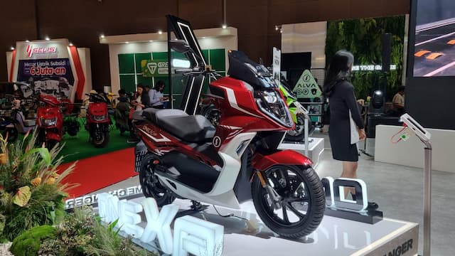 IIMS 2024: Motor Listrik Alva One XP Meluncur, Harga Rp38 Jutaan