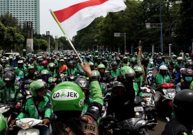 Ada Demo Ojol, Hindari Ruas Jalan Ini Agar Tidak Terjebak Macet