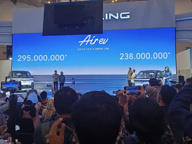 GIIAS 2022: Harga Resmi Wuling Air ev Diumumkan, Mulai Rp238 Juta 