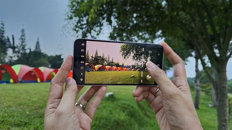 Foto Camping Estetik Pakai Samsung Galaxy A35 5G, Ini Caranya