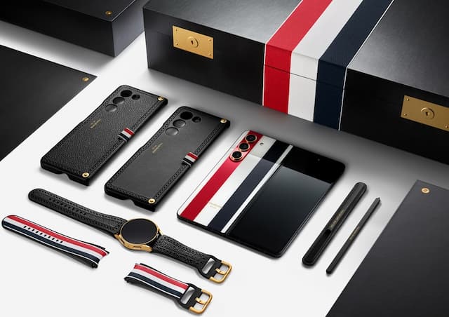 Melirik Desain Samsung Galaxy Z Fold5 Thom Browne yang Kelewat Mewah