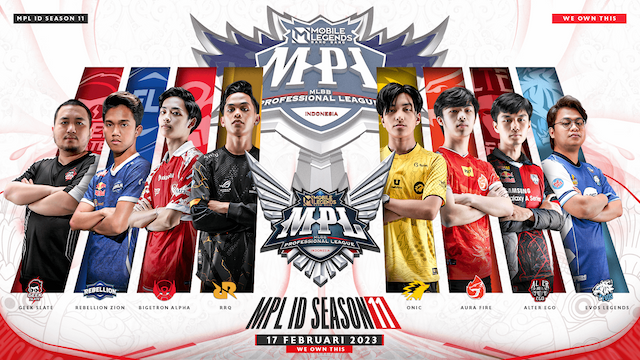 Jadwal MPL ID S11 Week 1: Laga Pembuka Aura Fire vs Rebellion Zion