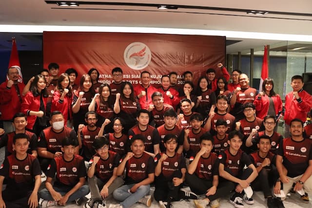 PBESI Lepas Atlet yang Berlaga di World Esports Championship Bali