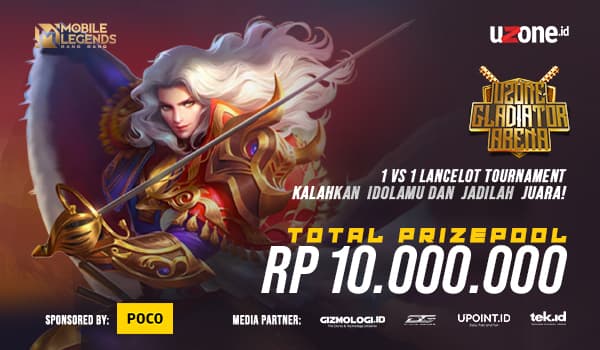 450 Gamer Perebutkan Prize Pool Rp10 Juta di Uzone Gladiator Arena