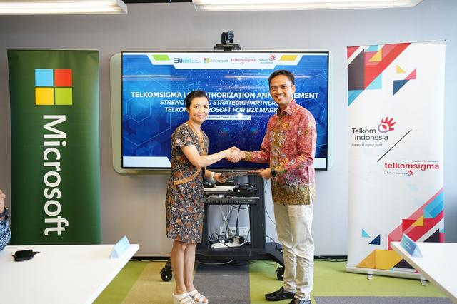 Telkomsigma Resmi Jadi Microsoft Licensing Solutions Partner