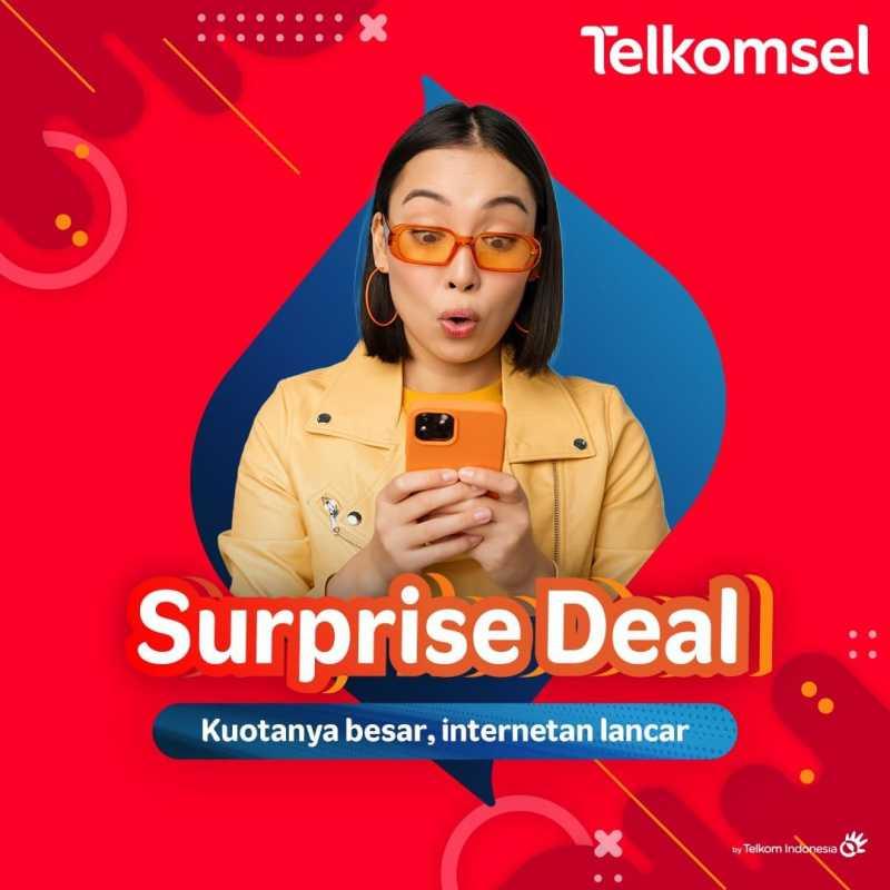 Terbatas! Surprise Deal Telkomsel Hadir Lagi, Internetan Sepuasnya 24 Jam