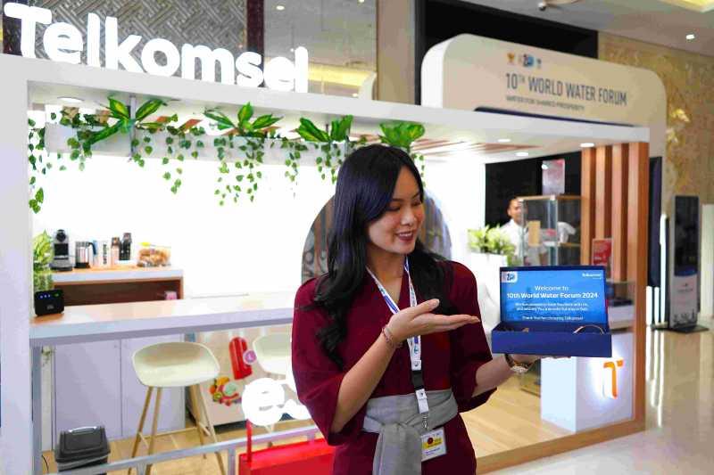 Sokong World Water Forum, Trafik Broadband Telkomsel Naik 43 Persen