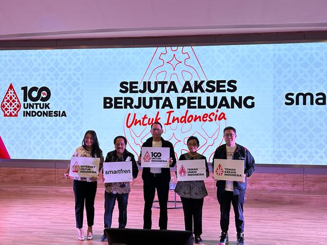 Bukti Smartfren Gak PHP Soal Gerakan ‘100% Indonesia’: Berdayakan Internet!