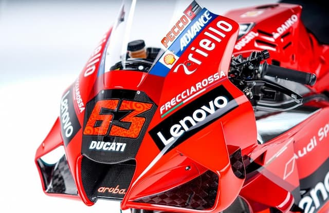 FOTO: Detail Ducati Desmosedici motoGP 2021