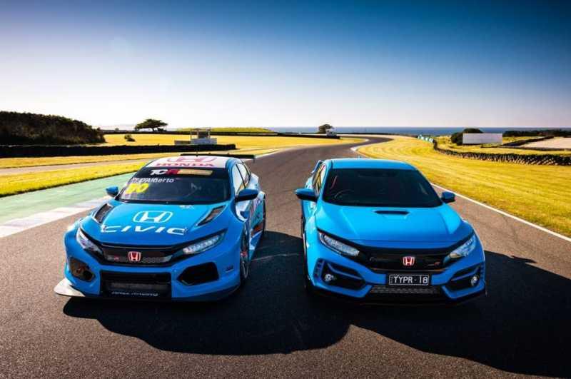 Civic Type R Racing Blue, Sangarnya Honda Gak Mesti Merah