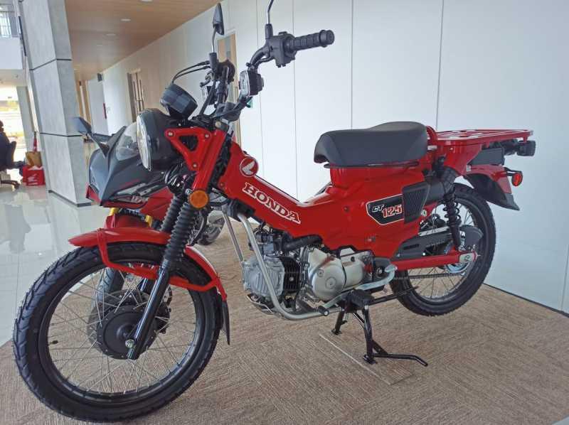 FOTO Detail Honda CT125, Nostalgia Seharga Rp75 Juta