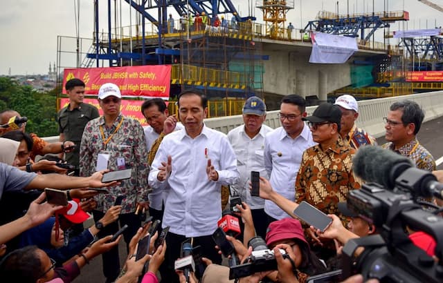 Tol Layang Japek II Telah Diresmikan Jokowi, Akan Dipasang 113 CCTV