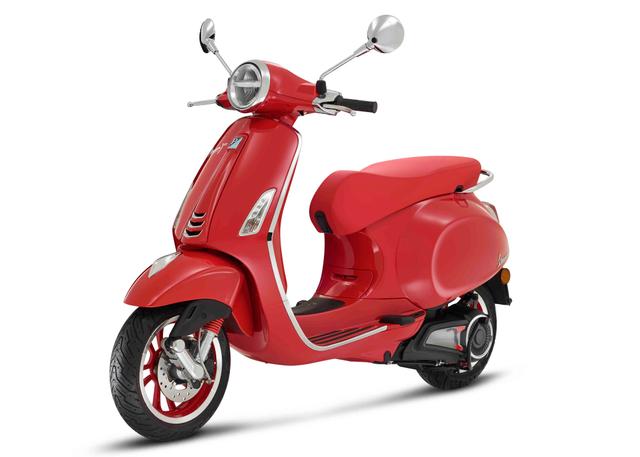 Tampilan Vespa Elettrica Dirancang Khusus untuk Perang