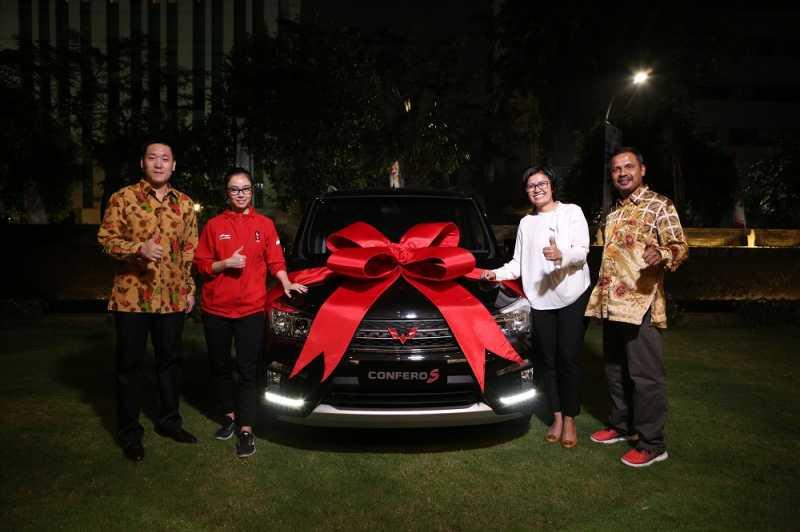 Sudah Dapat Emas, Atlet Wushu Asian Games Ini Juga Dapat Wuling Confero