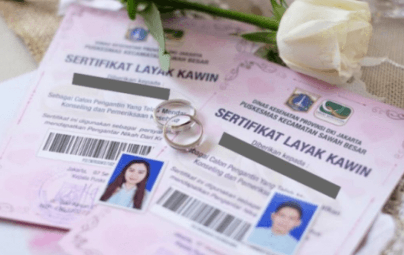 Viral Surat Nikah (Sertifikat Layak Kawin) Akan Berlaku 2020