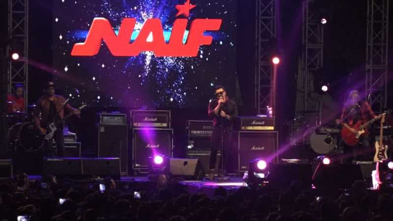 Naif Sukses Meriahkan MAXcited Malang