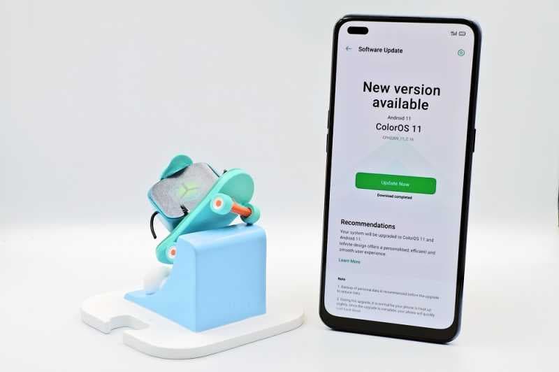 Hore! Oppo Reno4 F Dapat Update ColorOS 11