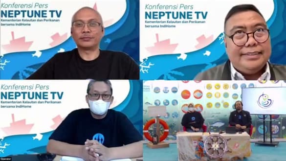 IndiHome Siarkan NeptuneTV, Sajikan Informasi Tentang Sektor Kelautan dan Perikanan 