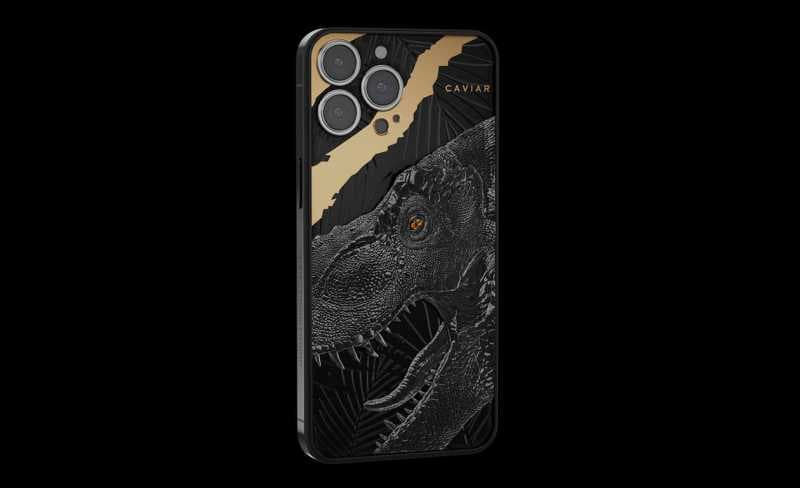 Tyrannophone: iPhone 13 Dihiasi Gigi Asli T-Rex, Harga 130 Jutaan