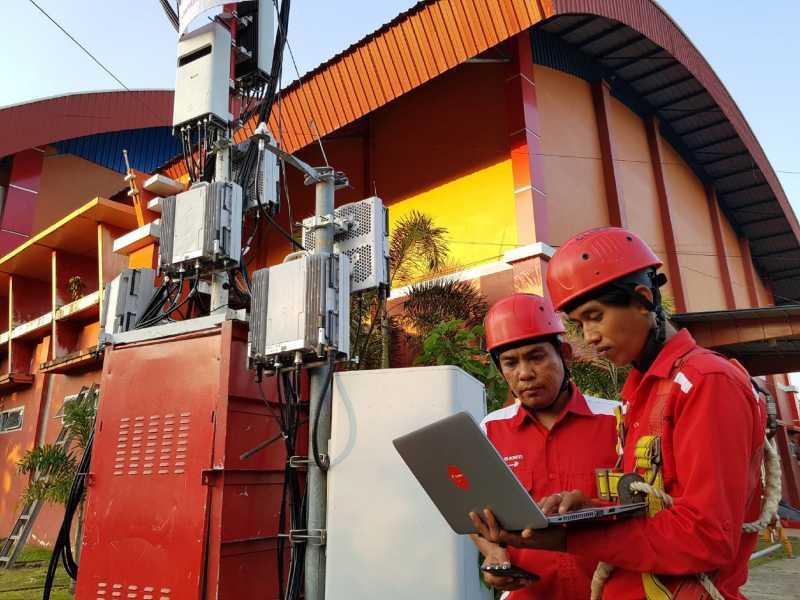 Pasca Banjir Layanan Telkomsel Berangsur Pulih