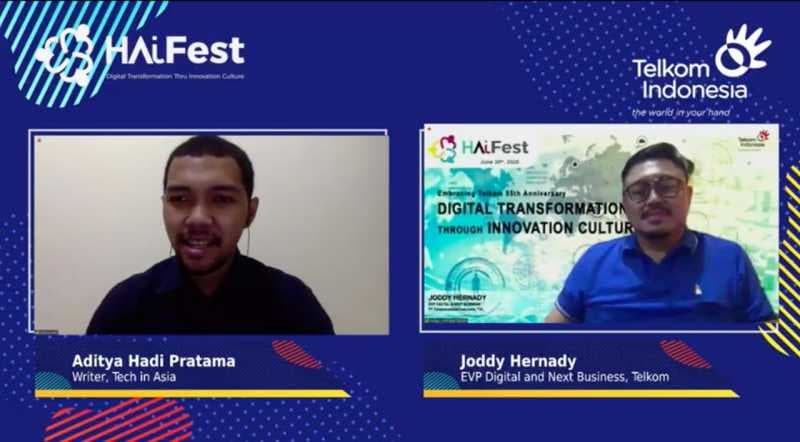 Telkom HAI Fest 2020: Transformasi Digital Harus Dimulai dengan Inovasi Budaya