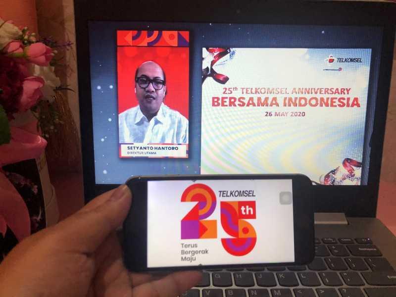 Ultah ke-25 Tahun Telkomsel di Tengah Pandemi, Total Rp25 Miliar untuk Atasi Covid-19