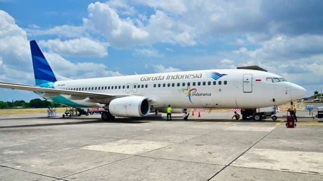 Garuda Indonesia Tujuan Jeddah Mendarat Darurat di Sri Lanka