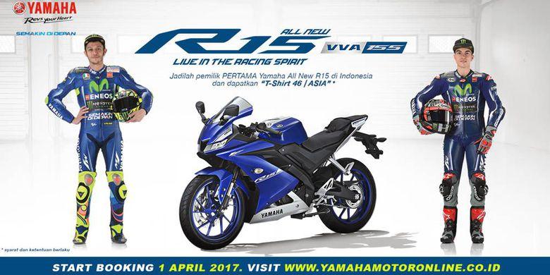 Yamaha R15 Ludes Hanya Dalam 20 Menit