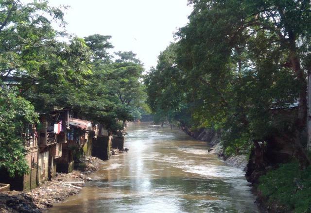  Sepenggal Cerita Warga di Bantaran Kali Ciliwung 