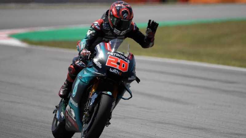 Rossi dan Marquez Terpesona Quartararo di MotoGP 2019