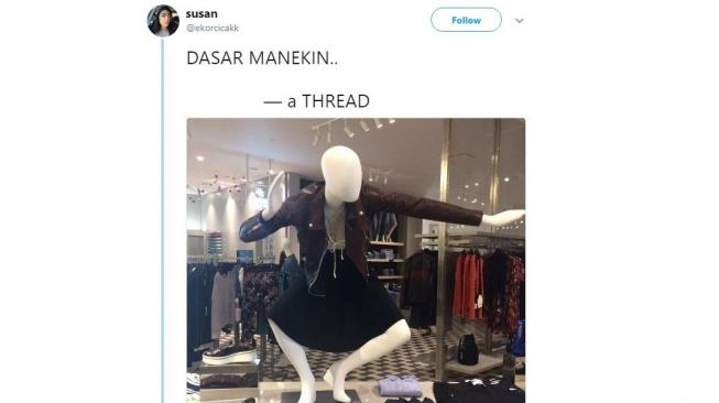 Deretan Pose Kocak Mannequin Ini Tak Kalah dengan Supermodel