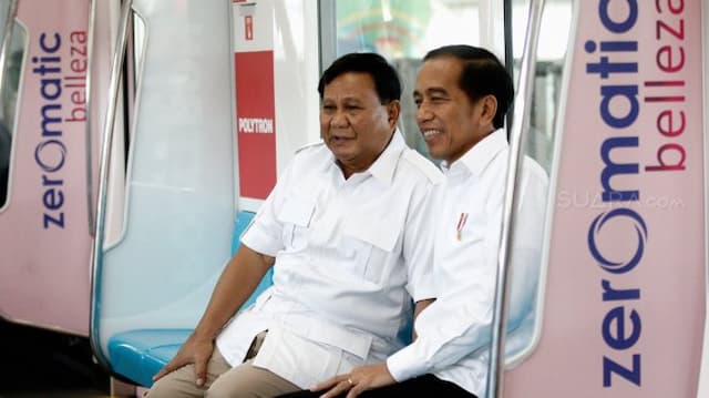 Jajal MRT Jakarta, Prabowo: Rasanya Seperti di Luar Negeri