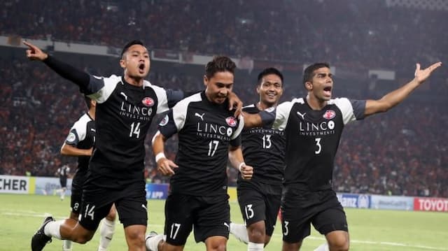 Home United Optimistis Pecundangi Persija di Stadion Jalan Besar