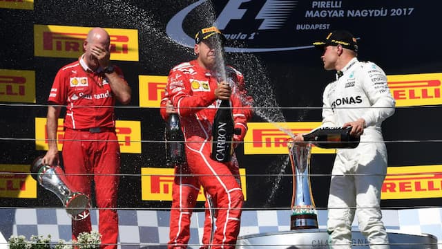 Harga Satu Botol Sampanye Podium F1: Rp39,9 Juta