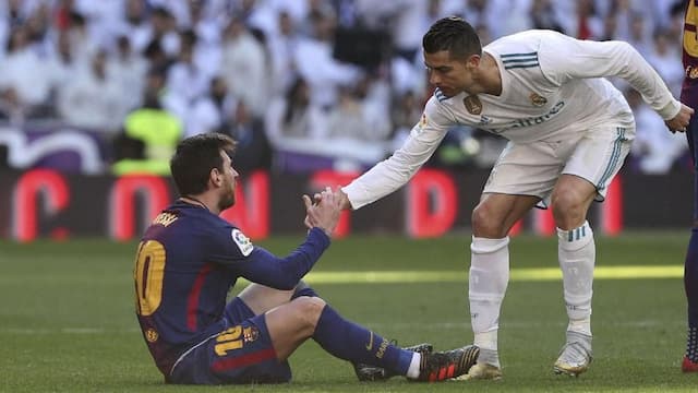 Rekor Luar Biasa Messi dan Ronaldo: Total Cetak 1.000 Gol