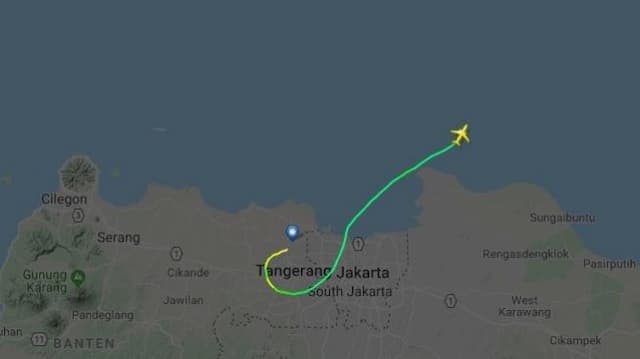 Beberapa Jam Sebelum Jatuh Lion Air JT 610 Terbang Tak Beraturan