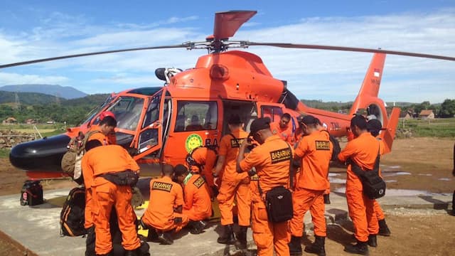 Foto: Kondisi Heli Basarnas yang Jatuh di Temanggung