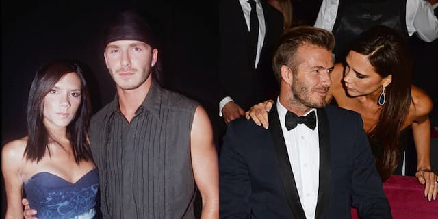 Foto Momen Perjalanan Cinta David dan Victoria Beckham