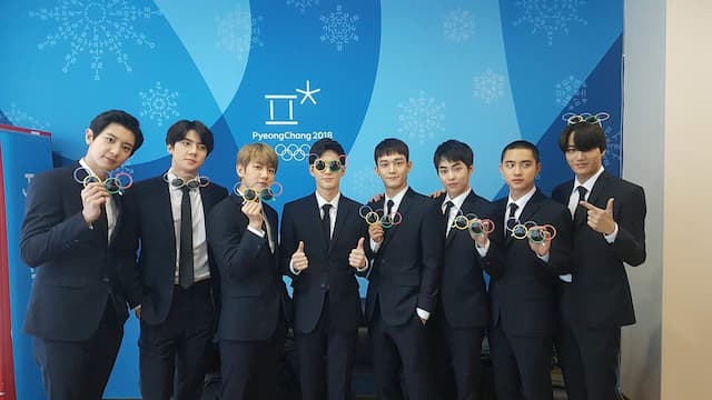 EXO Antusias Tampil di Upacara Penutupan Olimpiade PyeongChang 2018