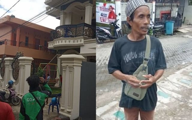 Driver Ojek Online Ini Sempat Bikin Heboh Karena Punya Rumah Mewah, Ternyata Hoax. Begini Fakta Sebenarnya