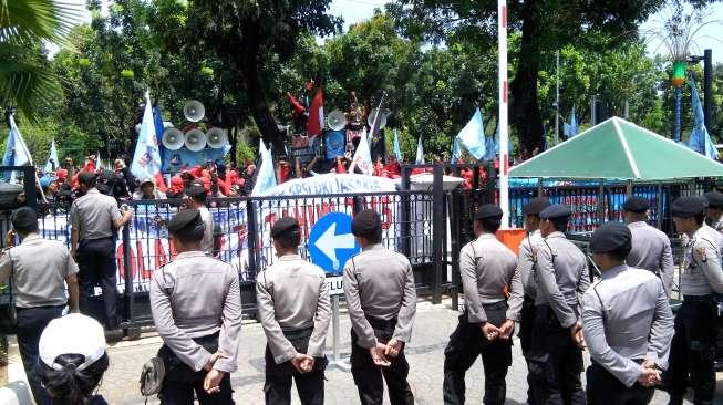 Rekayasa Lalu Lintas Jakarta saat Demo Buruh di Peringatan May Day 2019