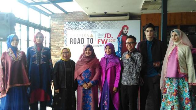 Shafira Angkat Bordir Khas Bukittinggi di IFW 2017