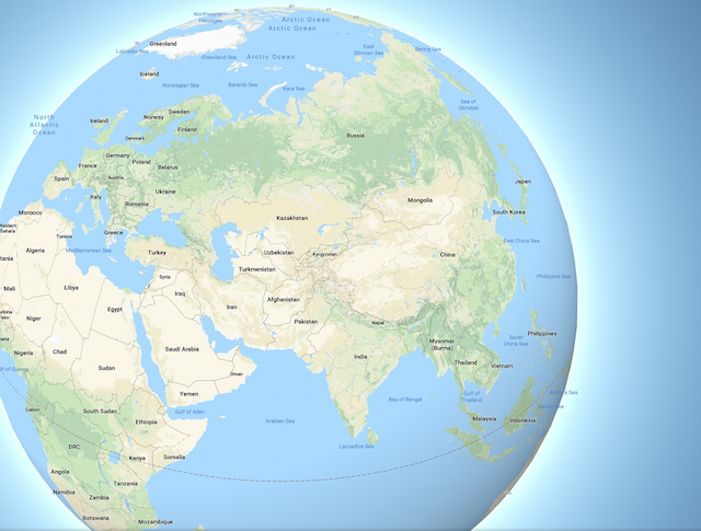 Tak Ada Lagi “Bumi Datar” di Google Maps