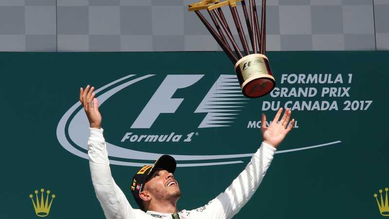 Hamilton Juara GP Kanada