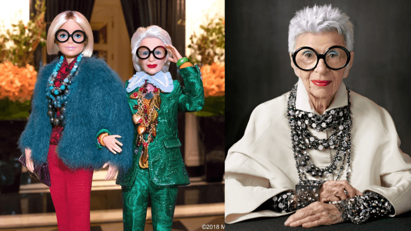 Ciptakan Barbie Iris Apfel Tanpa Kerutan, Mattel Kembali Tuai Kritikan