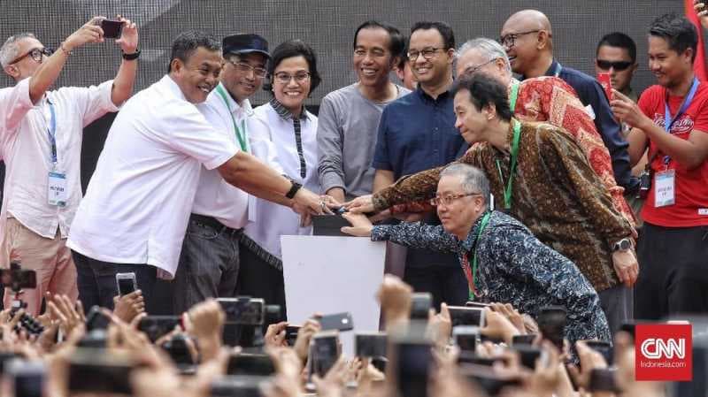 Jokowi: Kehadiran MRT Jadi Tanda Peradaban Baru
